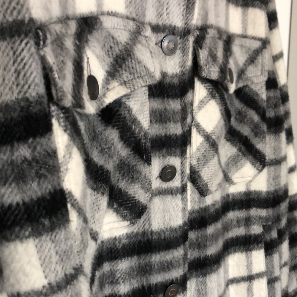 Zara Plaid Jacket - Picture 6 of 7